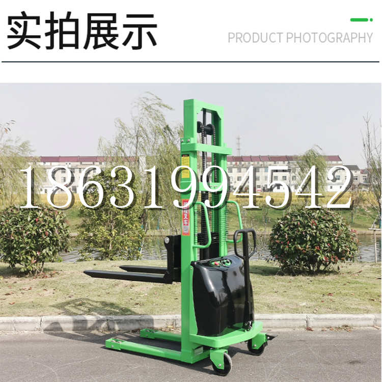 南江县电动叉车堆高车液压铲车电瓶1吨2吨站驾步行式小型全自动叉车